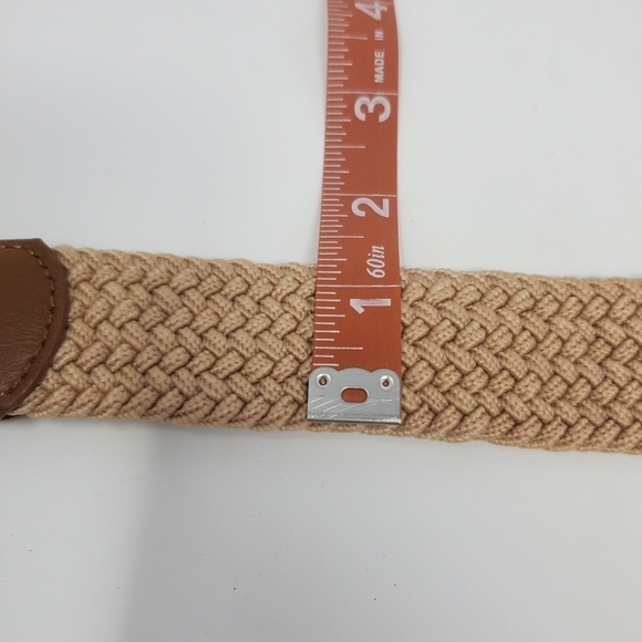 BULLIANT BELT LOT OF 2 STRETCH WOVEN FABRIC BELTS KHAKI & ARMY GREEN MEN OS - Picture 9 of 14